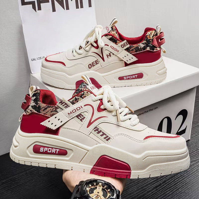 Damen Sportliche Chunky Sneakers mit atmungsaktiver Oberflächenstruktur und dämpfenden Elementen Echo Archiv