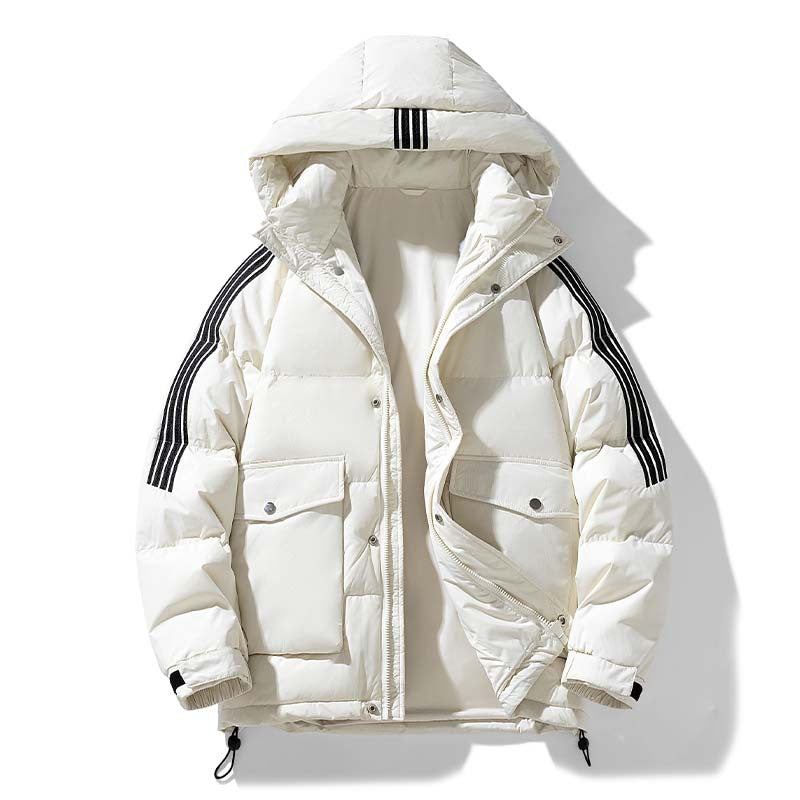 Herren Urbaner Bunter Winterparka Echoarchiv
