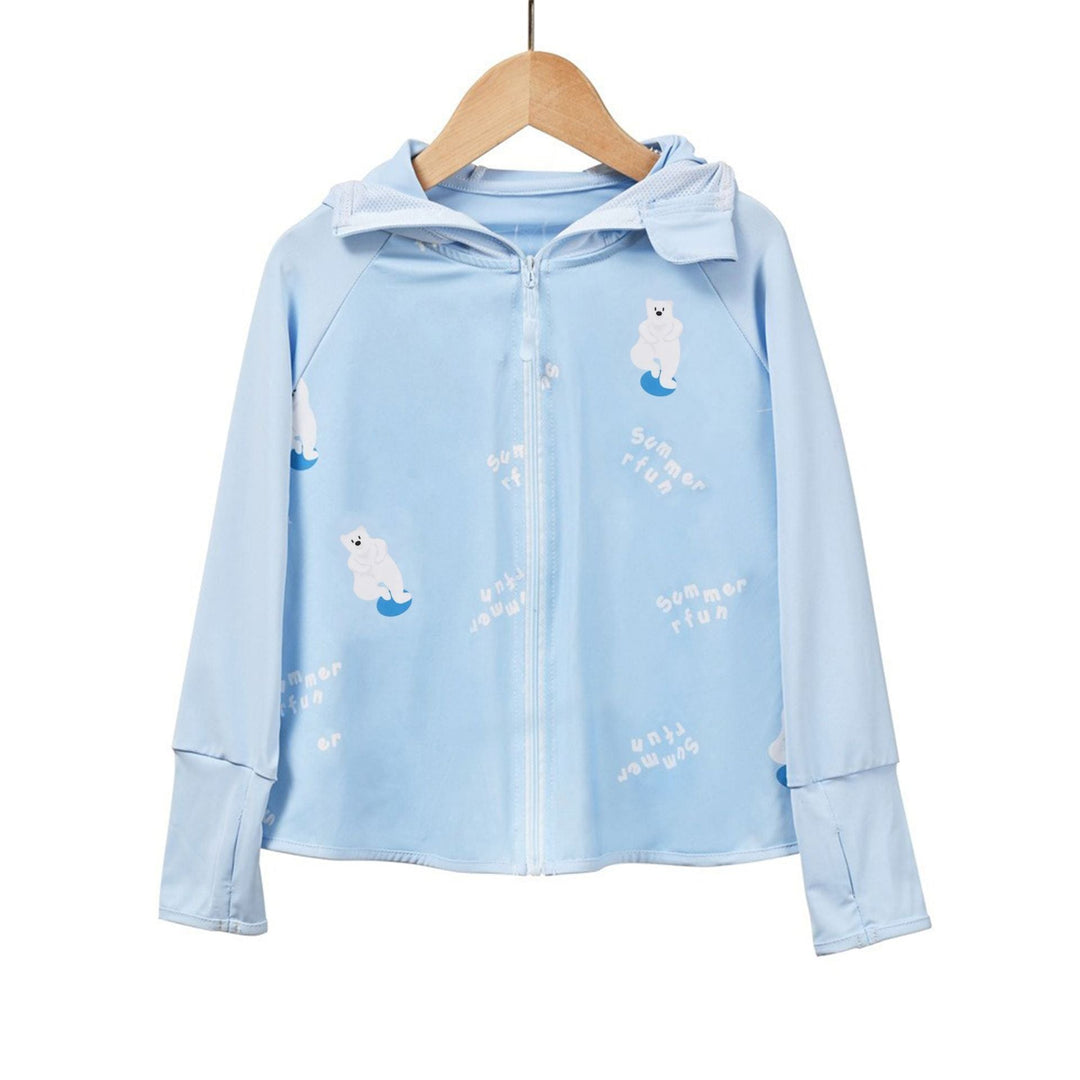 Damen Leichte Kapuzenjacke mit verspieltem Motiv Echo Archiv