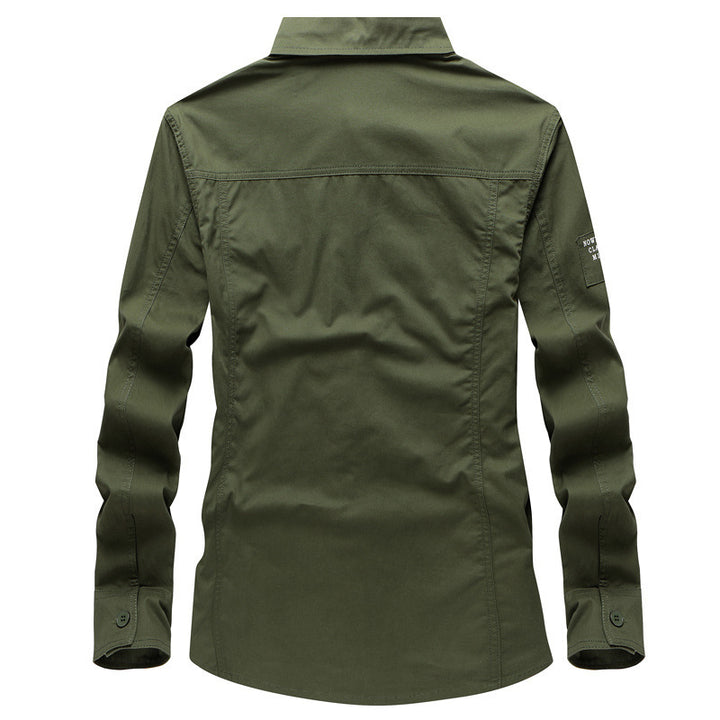 Herren Modische Utility-Hemdjacke Echo Archiv