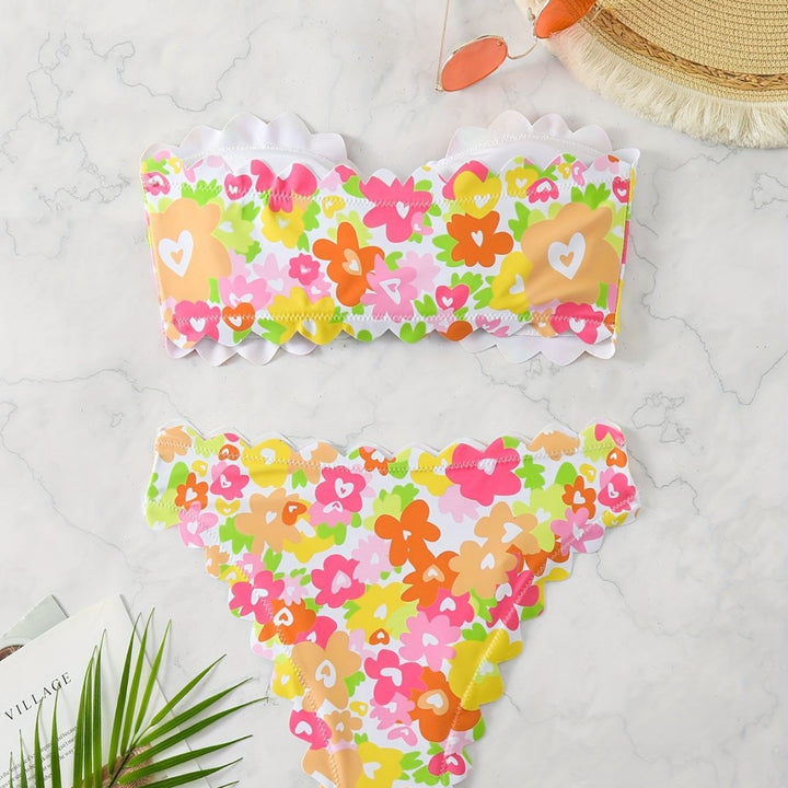 Damen Bikini-Set mit floralem Muster Echo Archiv