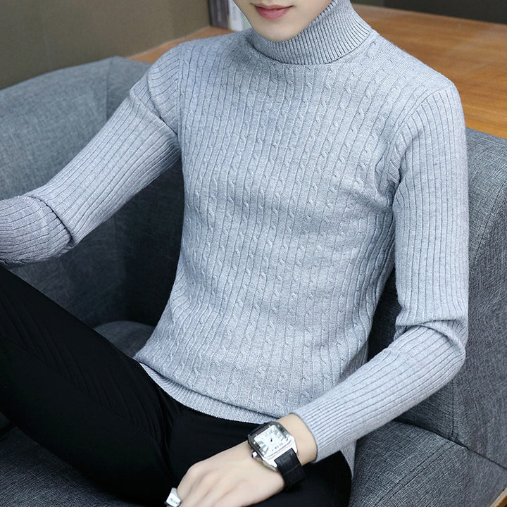 Herren Feinstrick Rollkragenpullover Echoarchiv