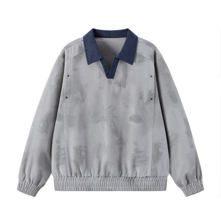Damen Sportlicher Pullover mit Stehkragen Echo Archiv