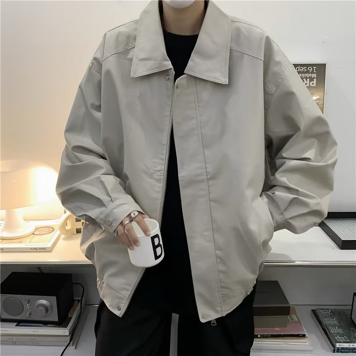 Herren lässige Übergangsjacke mit praktischen Taschen und modernem Schnitt Echoarchiv