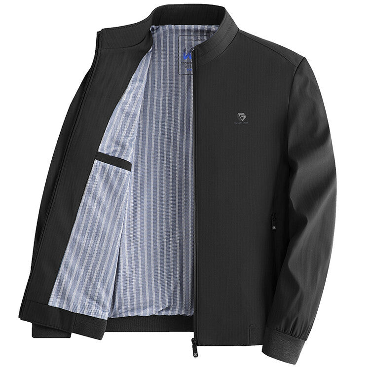 Herren eleganter Freizeitblouson mit modischem Schnitt Echoarchiv