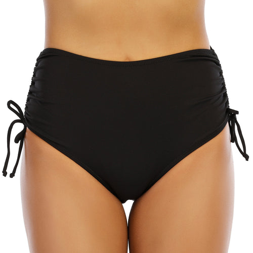 Damen Hochgeschnittenes Badeshorts mit Rüschendetails Echo Archiv
