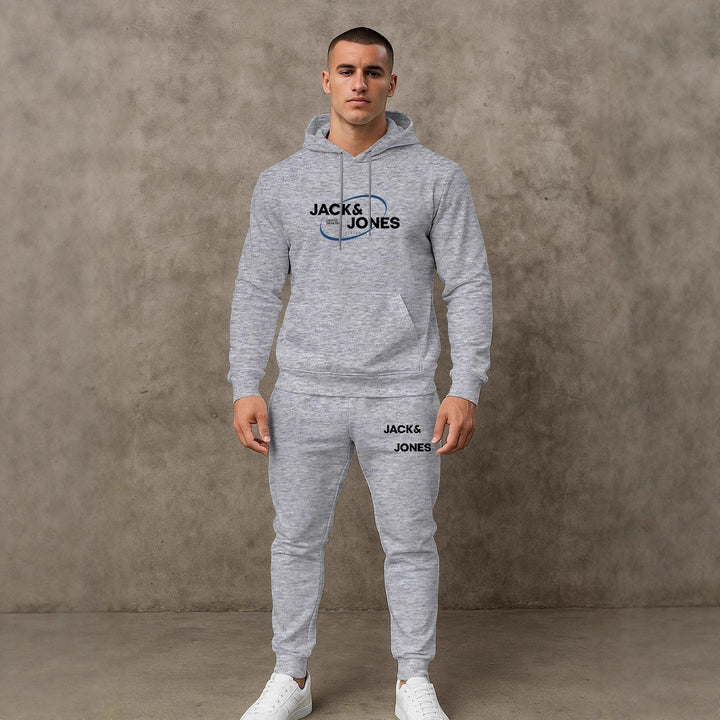 Herren Freizeit Hoodie und Jogginghose Set Echoarchiv