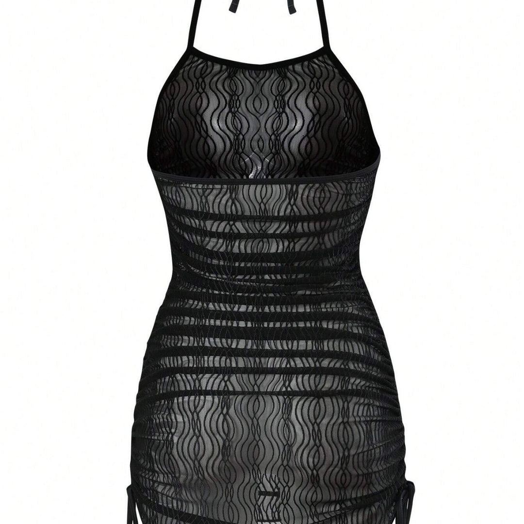 Damen Bikiniset mit floralem Wickeloberteil und hoch geschnittener Hose Echo Archiv