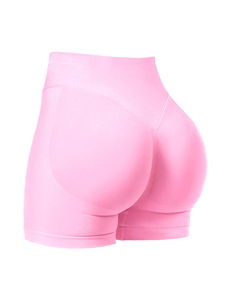 Damen Sport-Bikini-Oberteil mit hoch geschnittenen Shorts und nahtlosem Design Echo Archiv