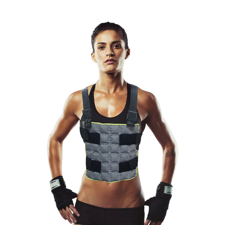 Damen nan verstellbare Gewichtsweste für Functional Training mit Klettverschluss und gepolsterten Schultergurten Echo Archiv