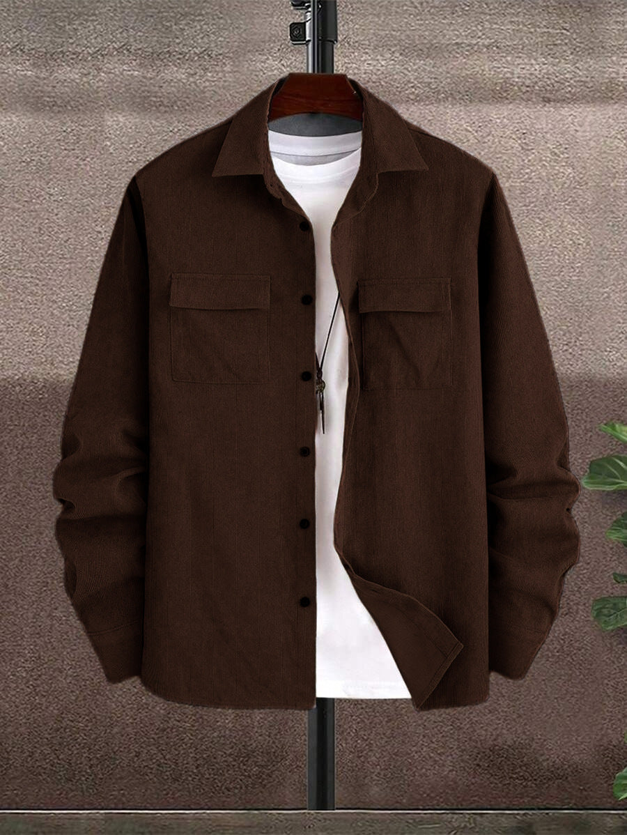 Herren Leichte und atmungsaktive Hemdbluse Echoarchiv