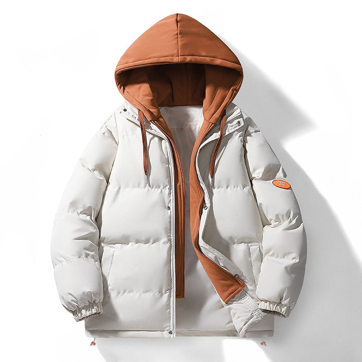 Herren Zweilagige Pufferjacke mit integrierter Kapuzen‑Sweatlage und Thermofutter Echo Archiv