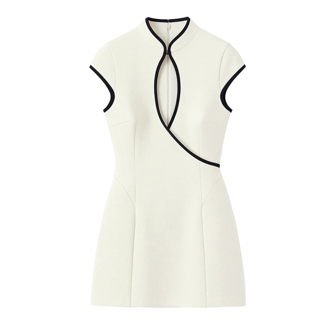 Damenkleid mit dekorativem Schnitt und einzigartigem Reißverschluss Echo Archiv