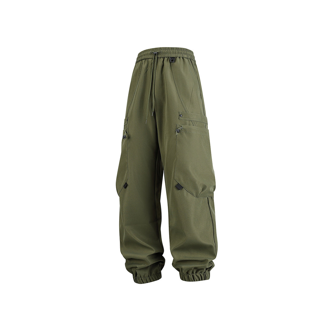 Herren Technische Cargo-Jogginghose mit elastischem Tunnelzugbund und multifunktionalen Klapptaschen Echo Archiv