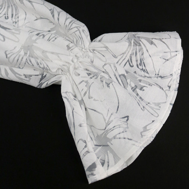 Damen Elegante Bluse mit voluminösen Ärmeln und floralem Muster Echo Archiv