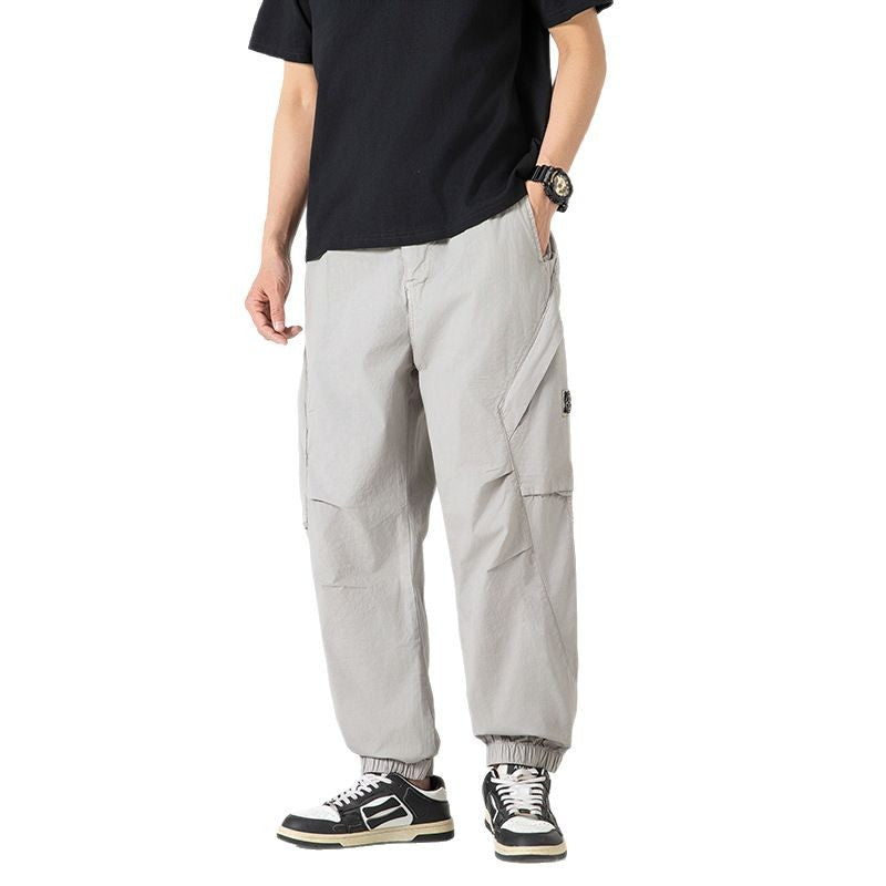 Herren leichte Tech-Cargo-Jogginghose mit elastischem Bund und multifunktionalen Taschen Echo Archiv