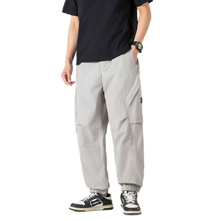 Herren leichte Tech-Cargo-Jogginghose mit elastischem Bund und multifunktionalen Taschen Echo Archiv