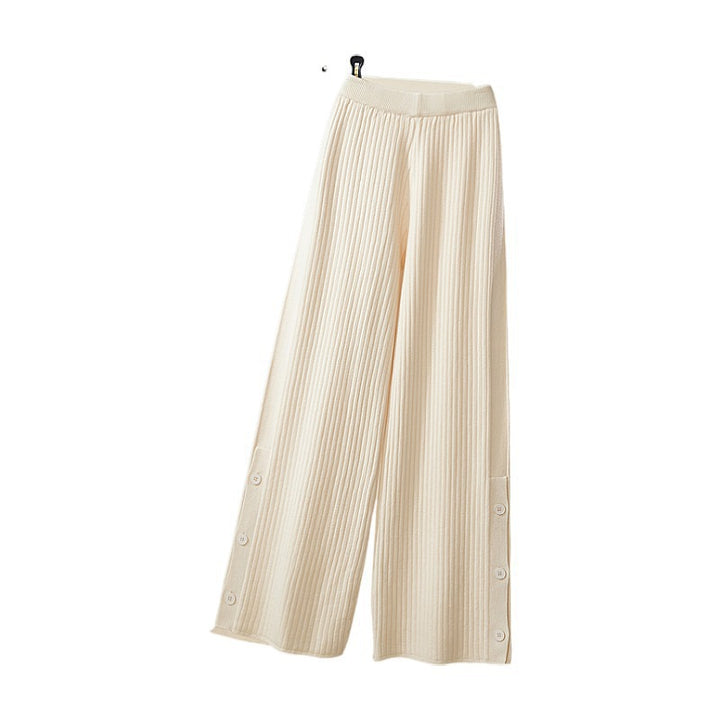 Damen Elegante und bequeme Rippstrickhose Echo Archiv
