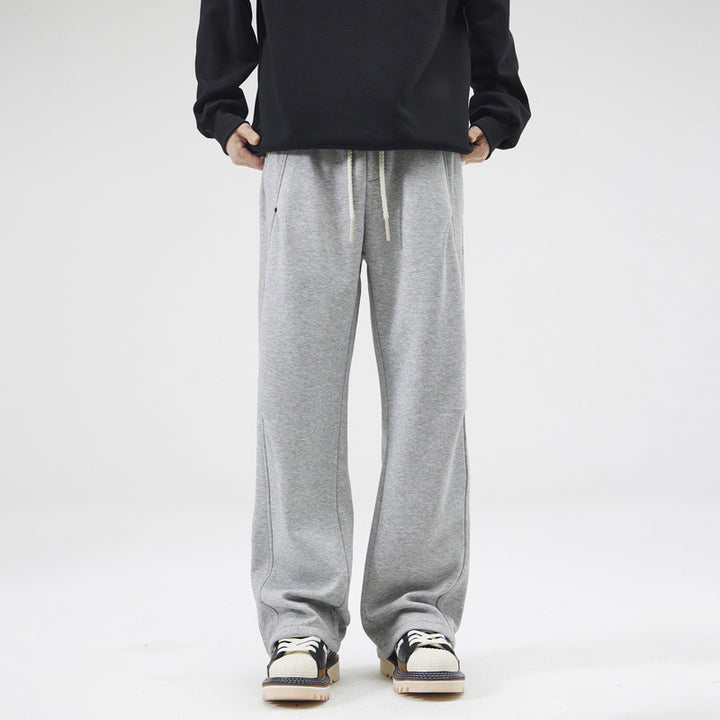 Unisex Locker geschnittene Sweatpant mit geradem Bein, elastischem Bund und aufgesetzten Gesäßtaschen Echo Archiv