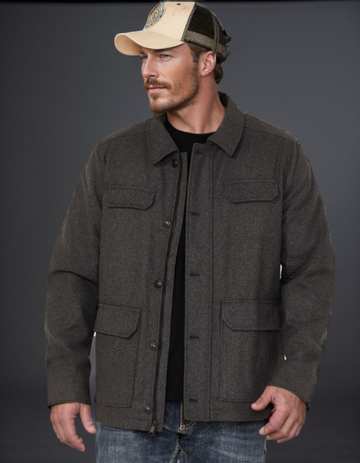 Herren modulare Arbeitsjacke im modernen Design Echoarchiv