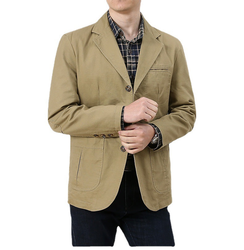 Herren Modische Freizeitjacke mit Taschen Echo Archiv