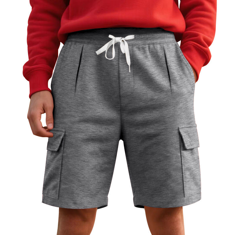 Herren nan elastische Cargo-Bermuda mit Kordelzug und Mehrfachtaschen Echo Archiv