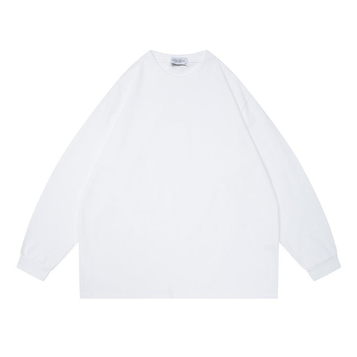 Unisex Oversize-Longsleeve aus schwerer Baumwollmischung mit Raglanärmeln und gerippten Bündchen Echoarchiv