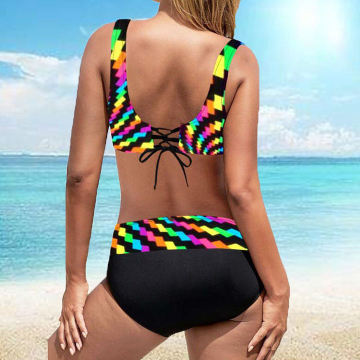 Damen Bikini-Set mit komfortablem Wickeldesign Echo Archiv