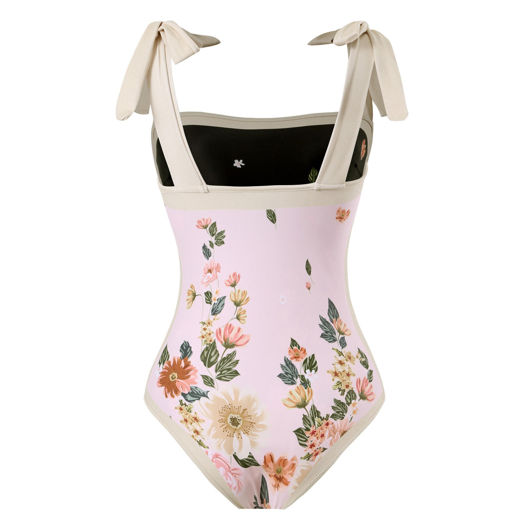 Damen Eleganter Schwimmanzug mit floralem Design Echo Archiv