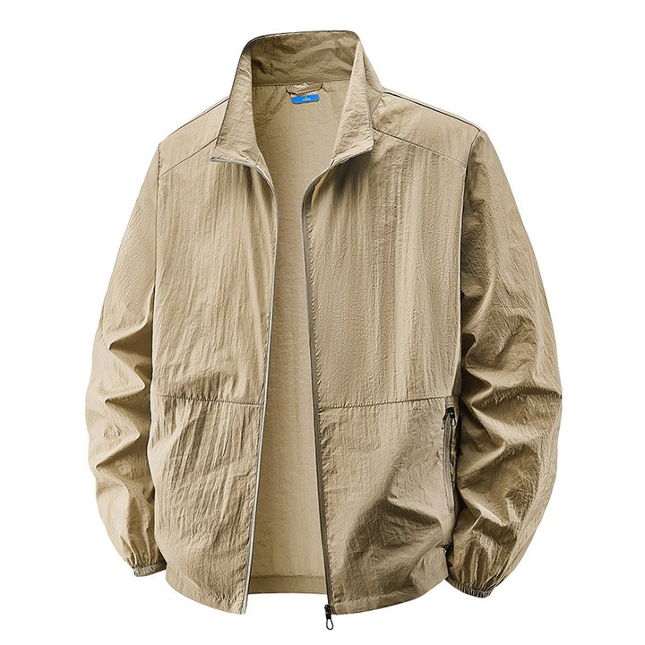Herren Leichte Windbreaker Jacke Echo Archiv