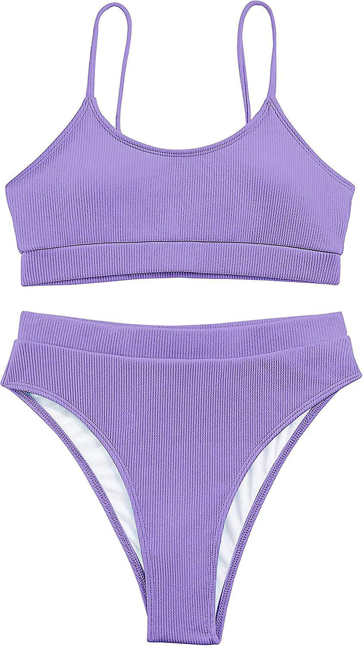 Damen Hochtaillierter Bikini mit sportlichem Schnitt Echo Archiv