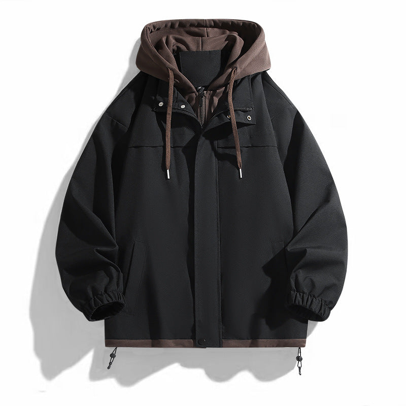Herren Praktische Übergangsjacke mit Kapuze Echo Archiv