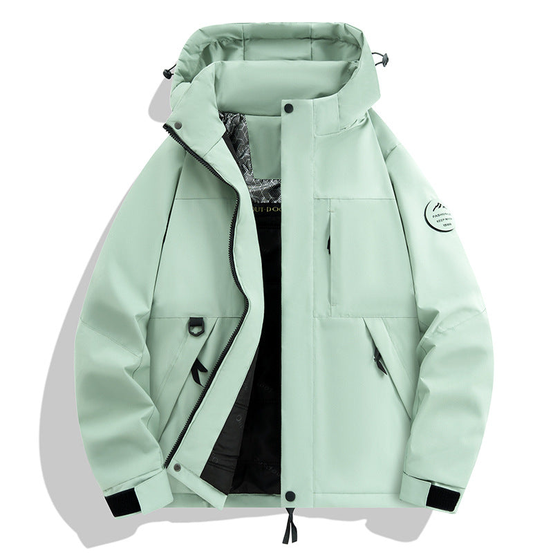 Herren Wasserdichte und atmungsaktive Softshell-Outdoorjacke Echoarchiv