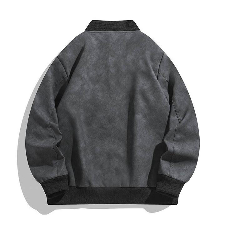 Herren Modische Bomberjacke im Vintage-Look Echo Archiv