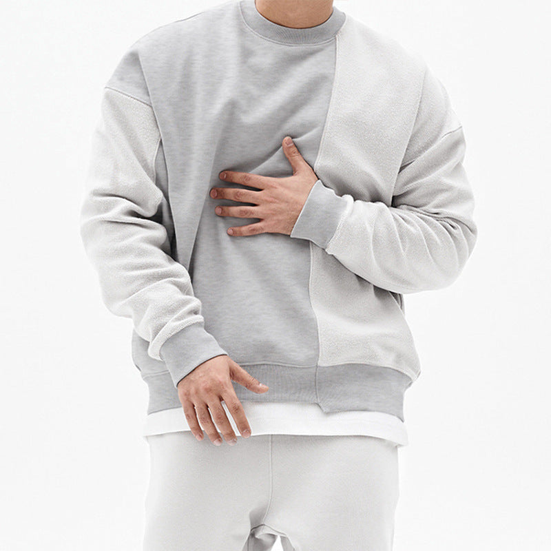 Herren Bequemer Sweatshirt mit modernem Schnitt und hohem Kragen Echoarchiv
