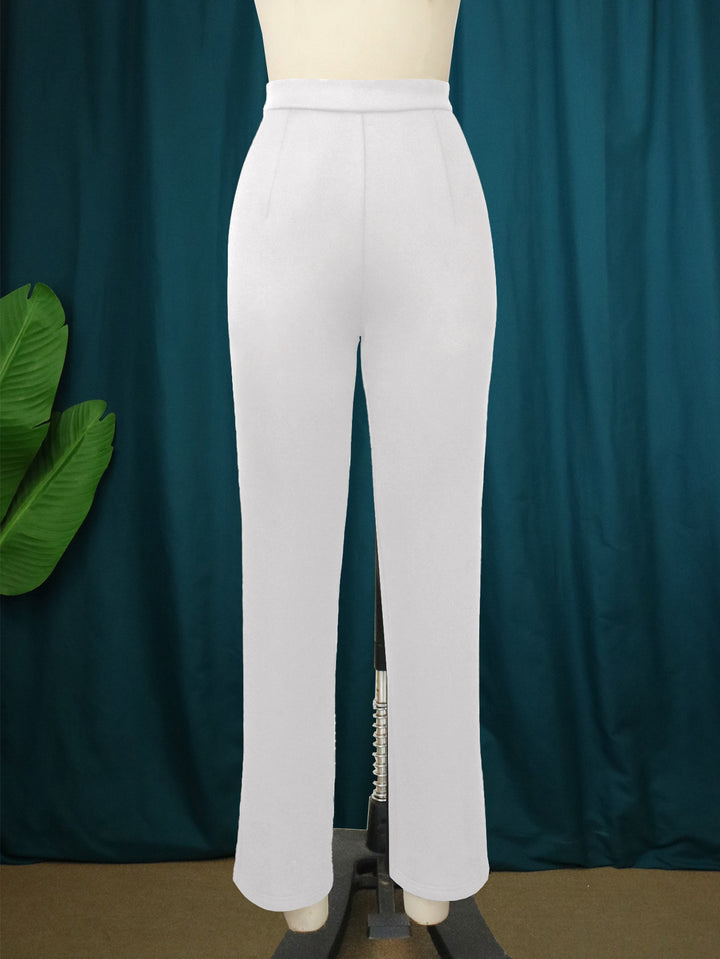 Damen elegante und bequeme hochtaillierte Hose Echo Archiv