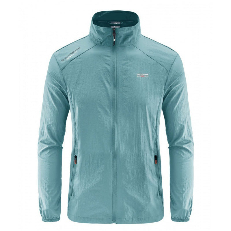 Herren Leichte Outdoor-Jacke mit hohem Kragen Echo Archiv