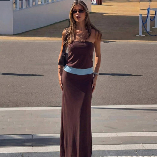 Damen Maxi Kleid Echo Archiv
