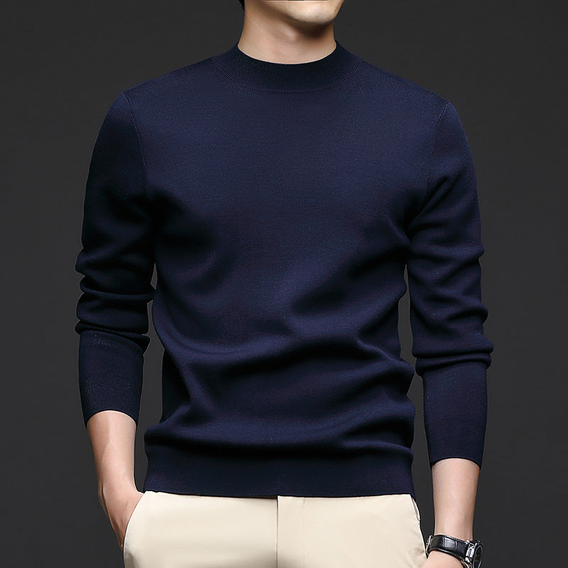 Herren modischer Rundhals-Pullover Echoarchiv