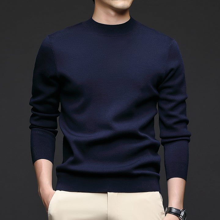 Herren modischer Rundhals-Pullover Echoarchiv