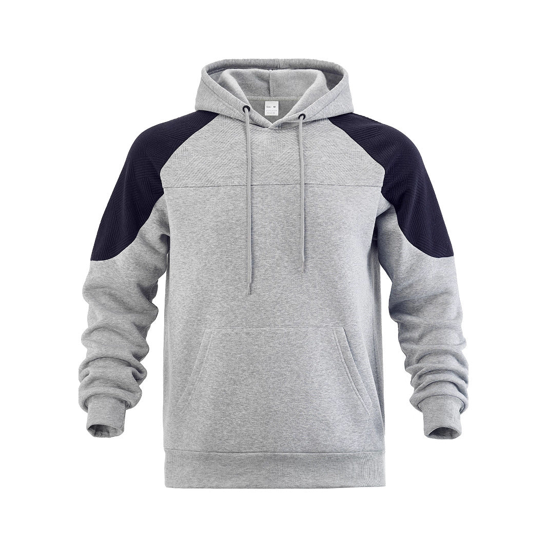 Herren Kapuzenpullover mit innovativem Design und gestreiften Ärmeln Echoarchiv