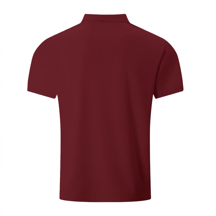 Herren Poloshirt mit kreativem Piratenmotiv Echoarchiv