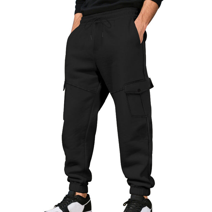 Herren Cargo-Hose mit elastischem Bund und mehreren Taschen Echoarchiv