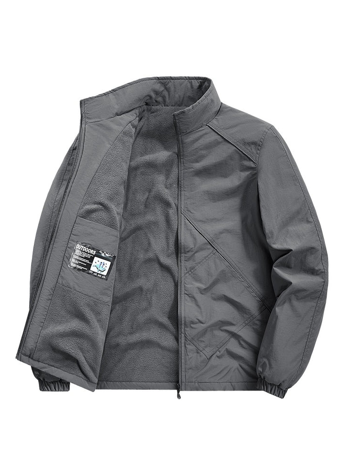 Herren Leichte Übergangsjacke mit Fleece-Futter Echo Archiv