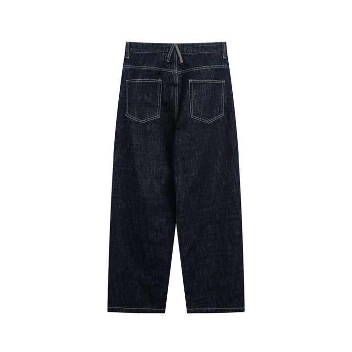 Damen High‑Waist Straight‑Leg Raw‑Denimjeans mit Relaxed‑Fit und Five‑Pocket‑Design Echo Archiv