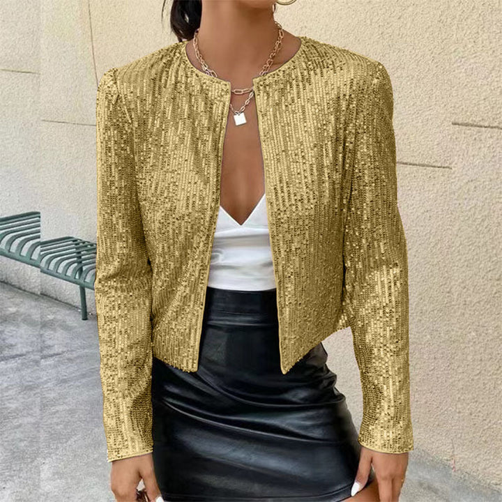 Damen Glitzernde Strickjacke Echoarchiv