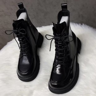 Damen Modische und bequeme High-Top Boots – Lioré
