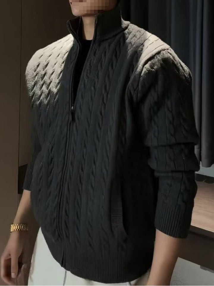 Herren Elegante und moderne Strickjacke Echo Archiv