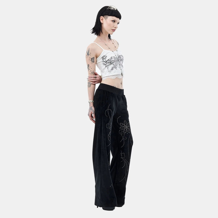 Damen Spitzencamisole mit floralem Druck Echo Archiv