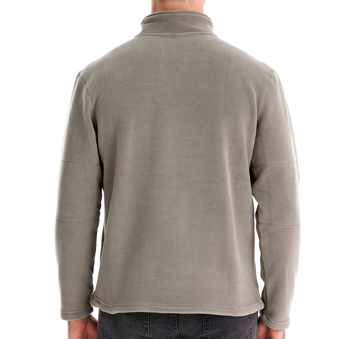 Herren Mikrofleece Pullover mit halbem Reißverschluss Echoarchiv